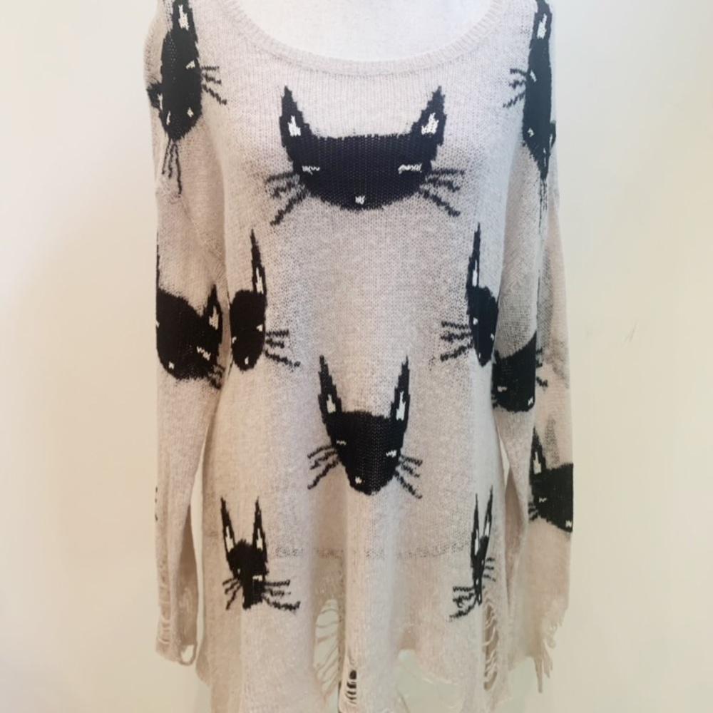 ISO WILDFOX CAT KITTY SWEATER AND LOSER SWEATER